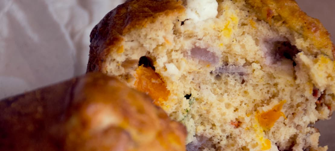 savoury muffin platter